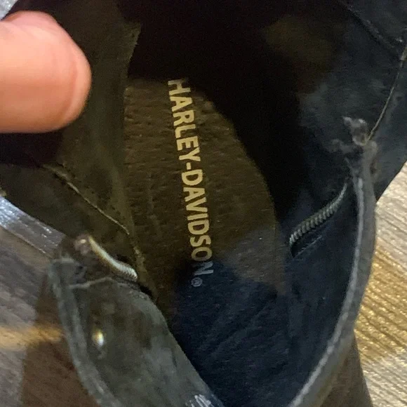 Very Cool Women’s Harley Davidson Ankle Boots🏍🏍 Excellent condition⭐️ Size 7 - Picture 7 of 12